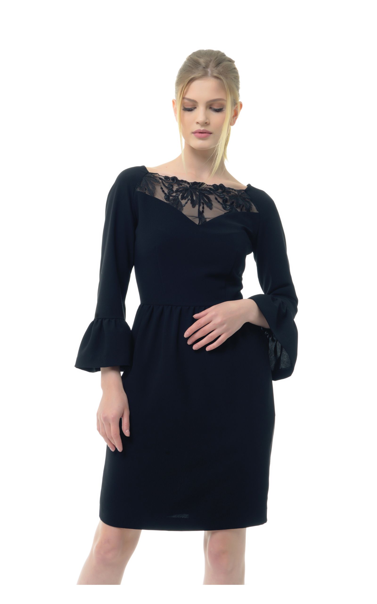 Dress AREFEVA L9101 Black – UIMPERIUM