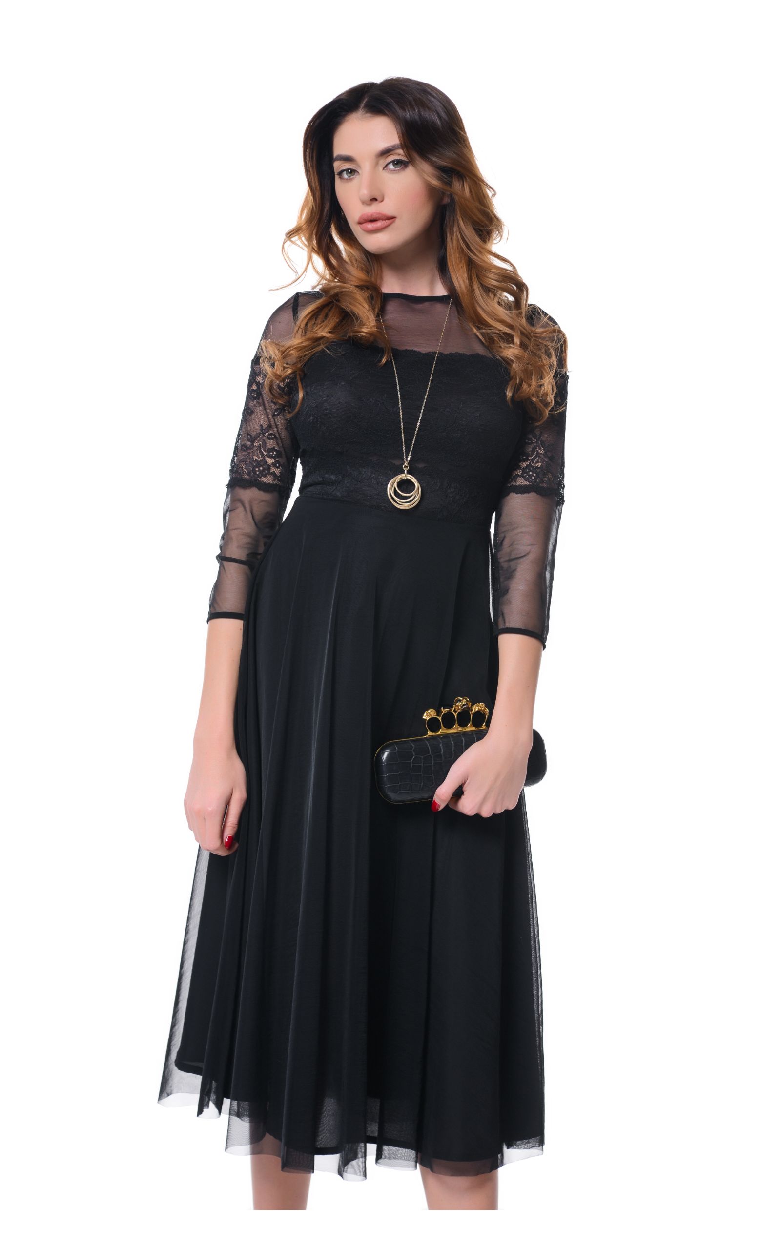 Dress AREFEVA L9172 Black – UIMPERIUM
