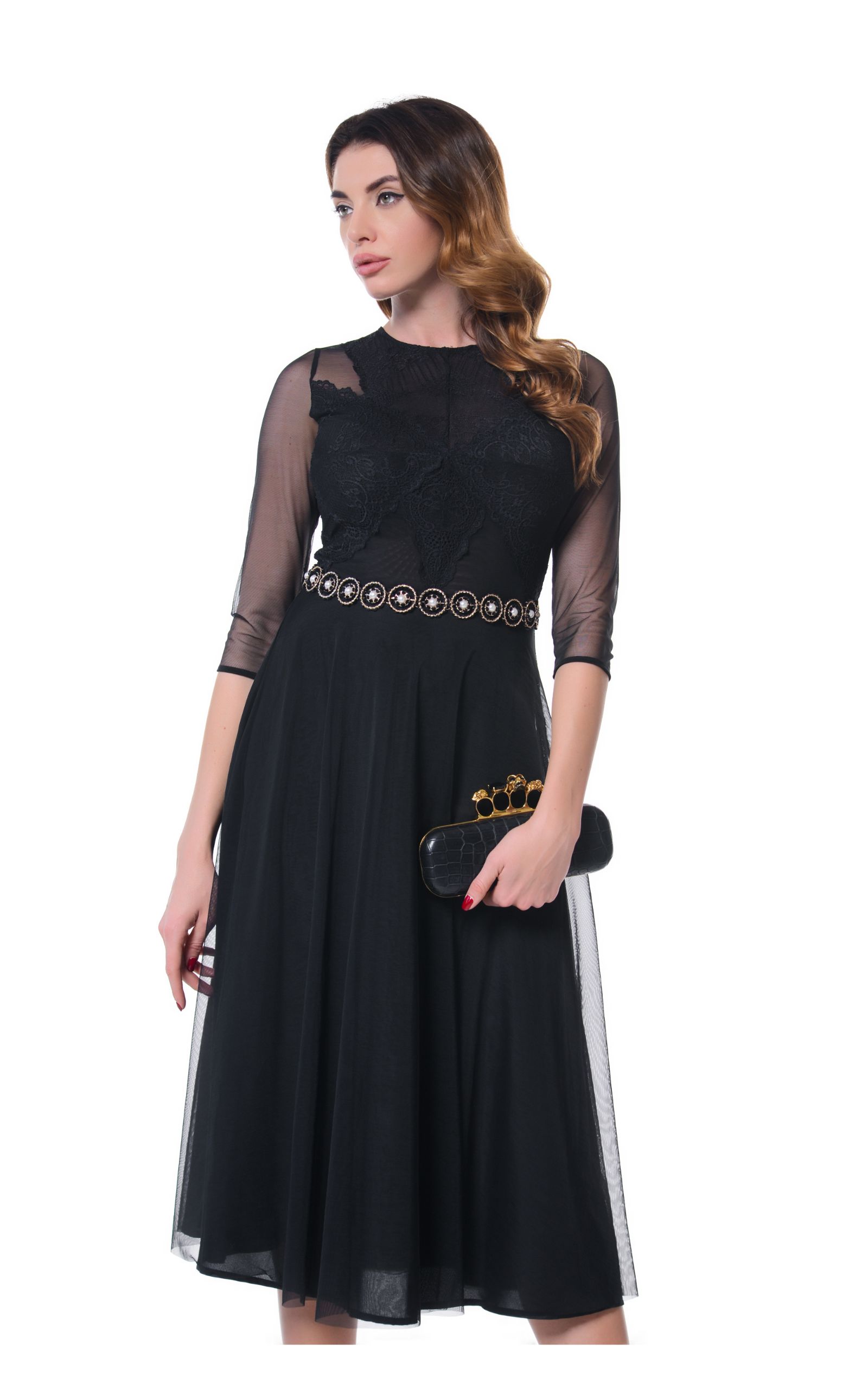 Dress AREFEVA L9184 Black – UIMPERIUM