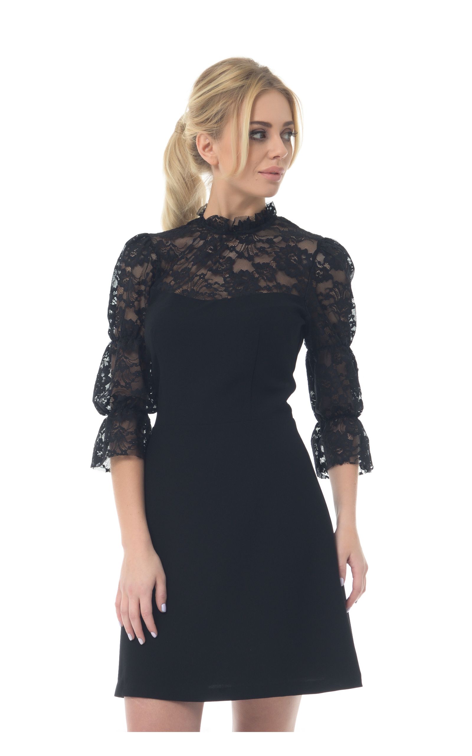 Dress GENEVIE L9524 Black – UIMPERIUM