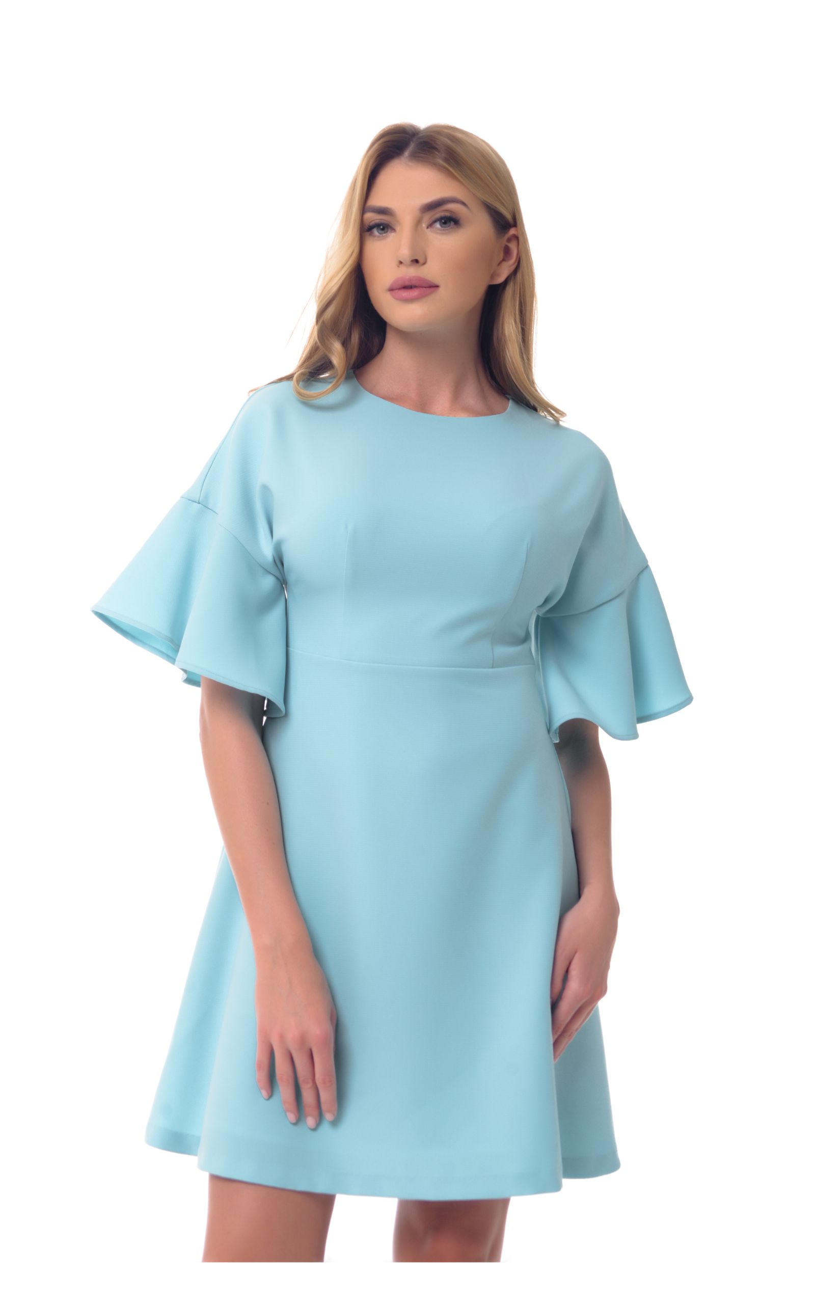 Dress GENEVIE L9536 Blue – UIMPERIUM