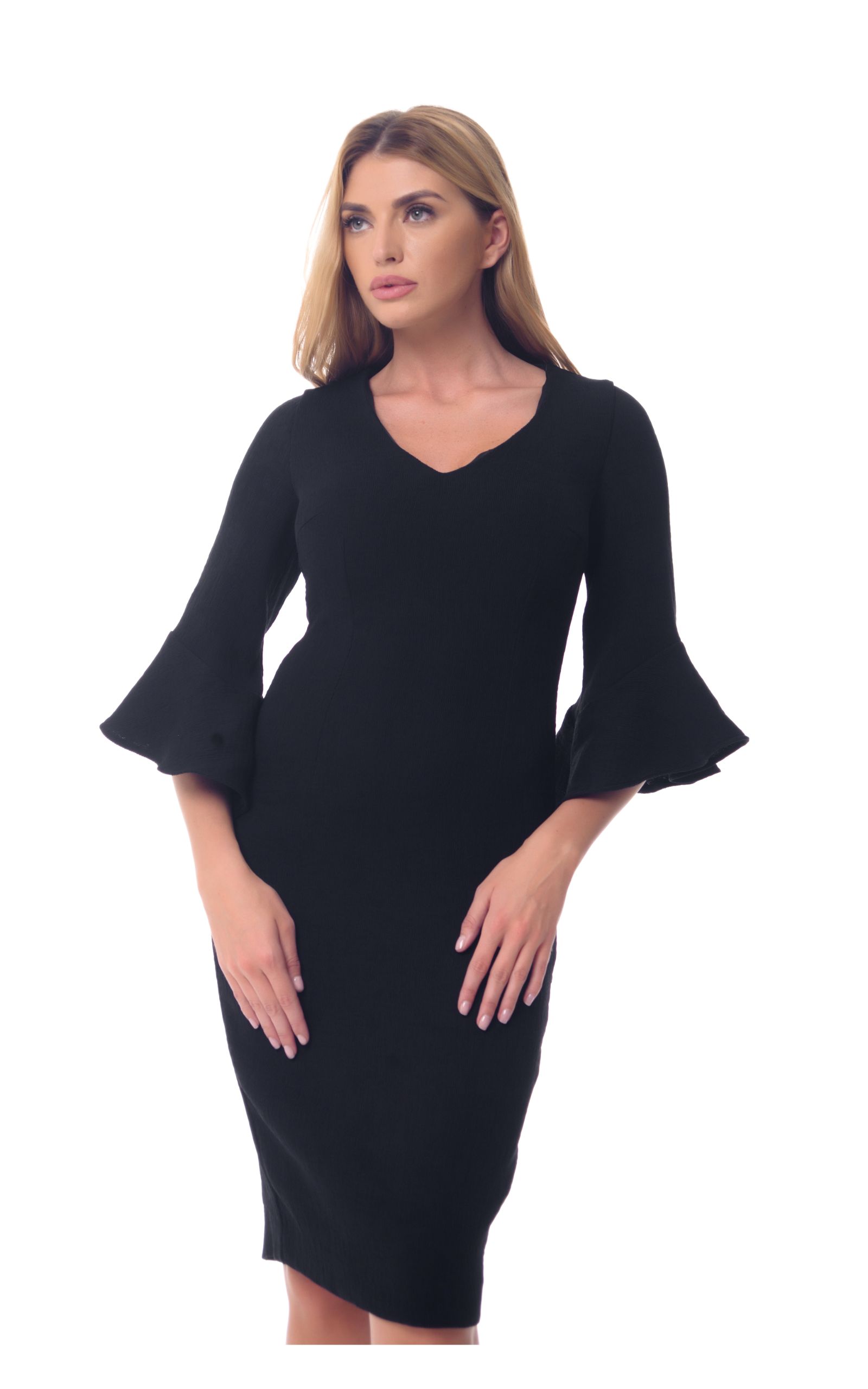 Dress GENEVIE L9551 Black – UIMPERIUM