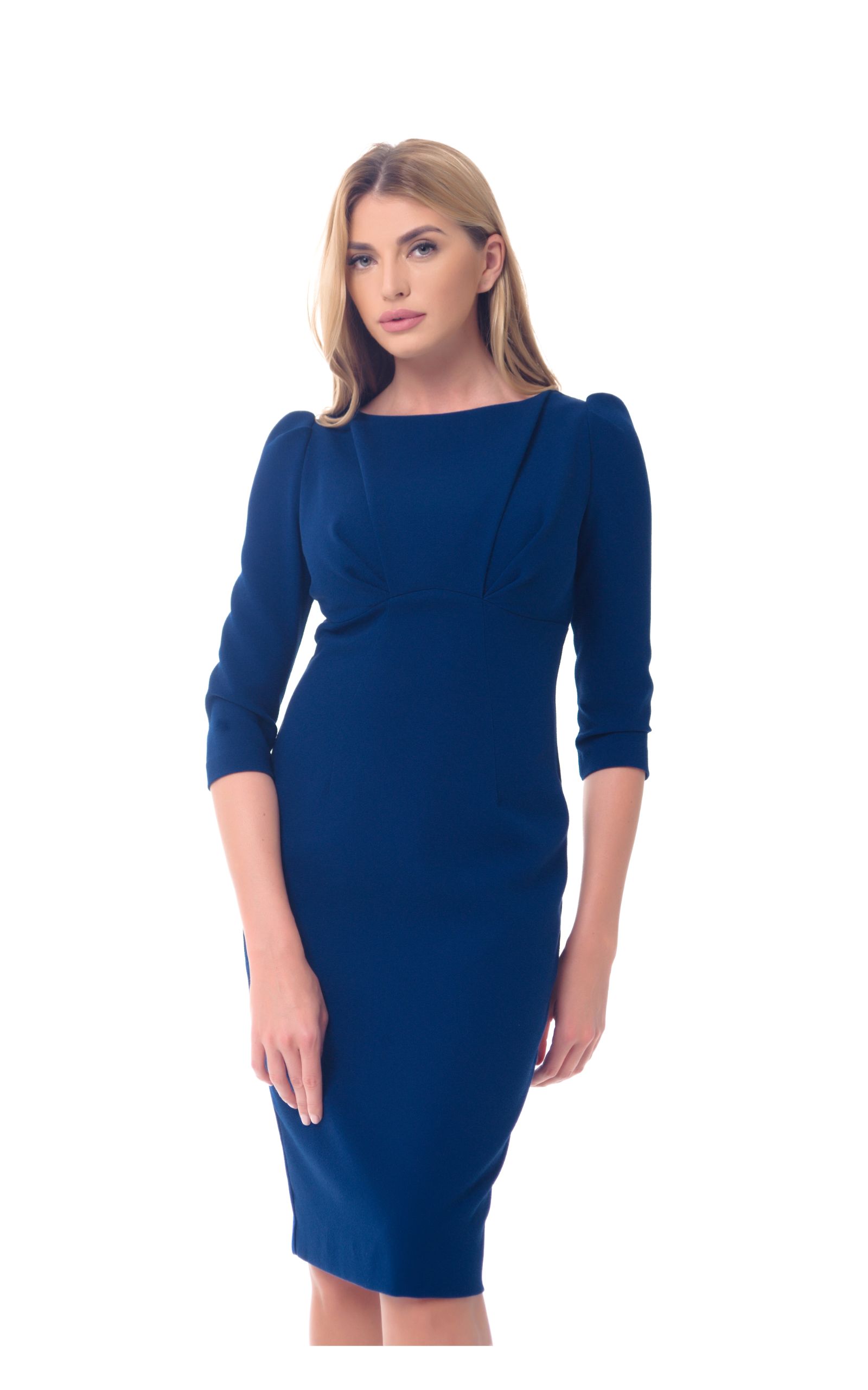 Dress GENEVIE L9567 Dark Blue – UIMPERIUM
